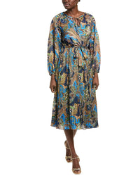 T Tahari Midi Dress Blue
