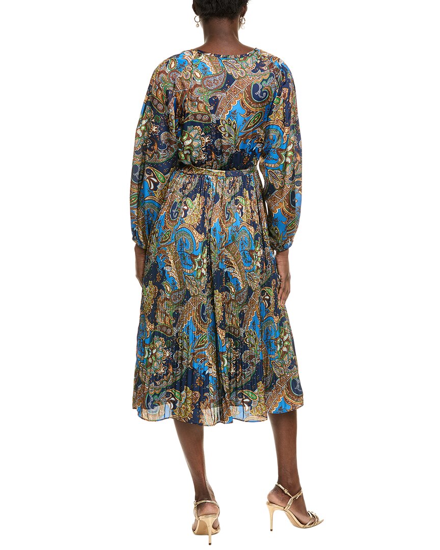 T-Tahari Royal Paisley Dress