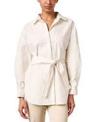 Fabiana Filippi Linen Shirt White
