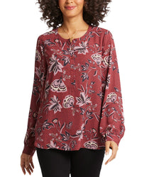 Nydj Simone Blouse Pink