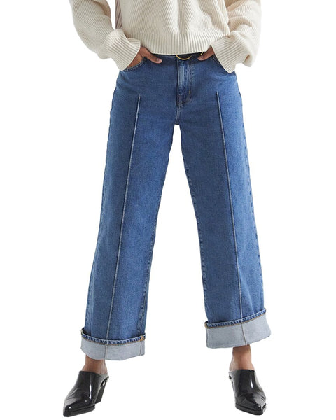 Derek Lam 10 Crosby Delano Azure Cuffed Jean – Bluefly