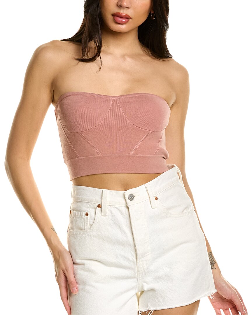Rta Nour Rtaskin Knit Corset Pink