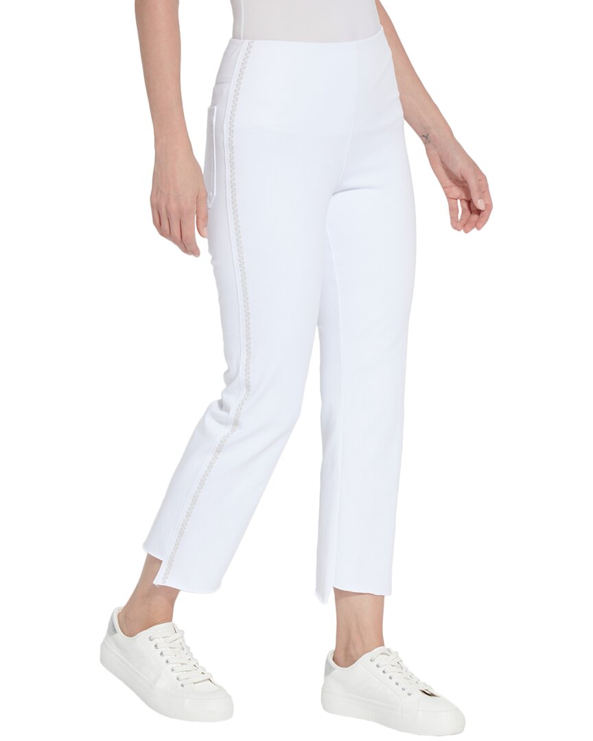 Lyssé New York Kenny Ankle Baby Bootcut Jean White Regular 0 (XS)
