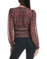Isabel Marant Etoile Nibel Silk-Trim Top