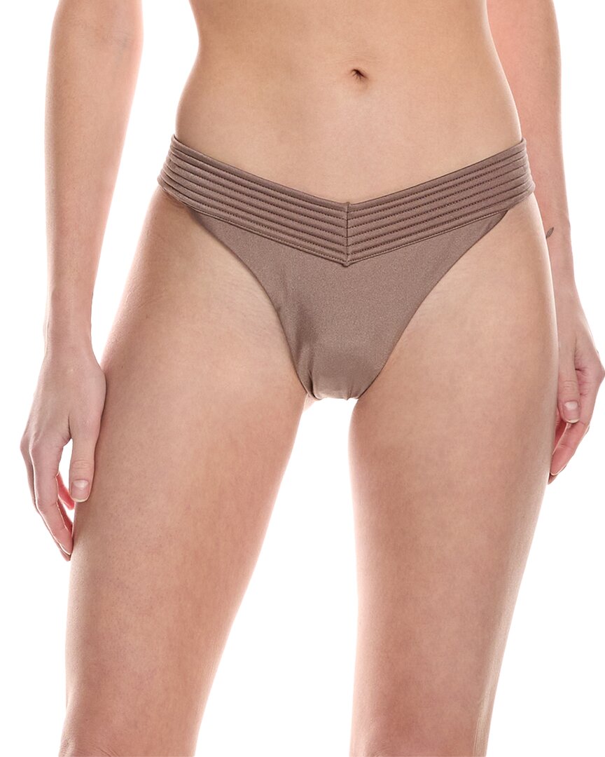 Devon Windsor Renee Bikini Bottom Brown Multi
