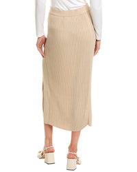Theo The Label Eos Ribbed Maxi Skirt