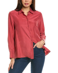 Weekend Max Mara Almina Silk Shirt Red 0