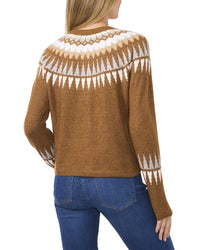 Cece Fairisle Cardigan