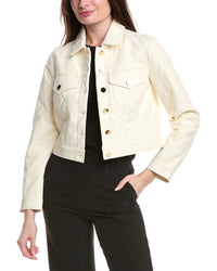 Vince Camuto Quilted Jacket White