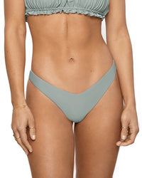 Pq Swim High Cut Full Bottom Regular 0 (XS) Green