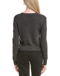 Forte Cashmere Cropped Cashmere Sweater