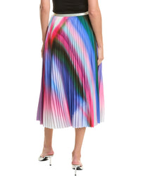 Gracia Rainbow Pleated Skirt