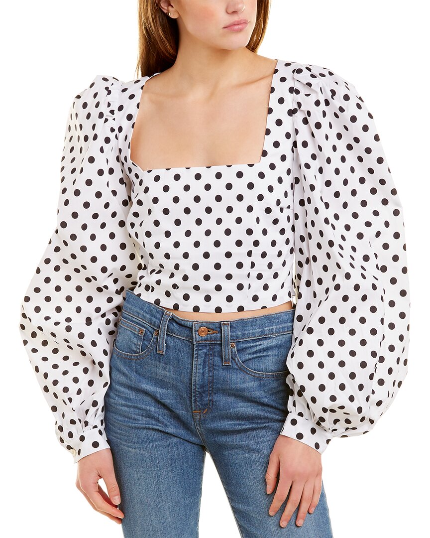 Caroline Constas Elliot Top Regular 00 (XXS) White