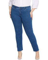 Nydj Plus Sheri Treasured Slim Jean Multi