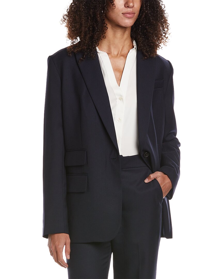 A.L.C. Mavis Wool-Blend Jacket Navy 0