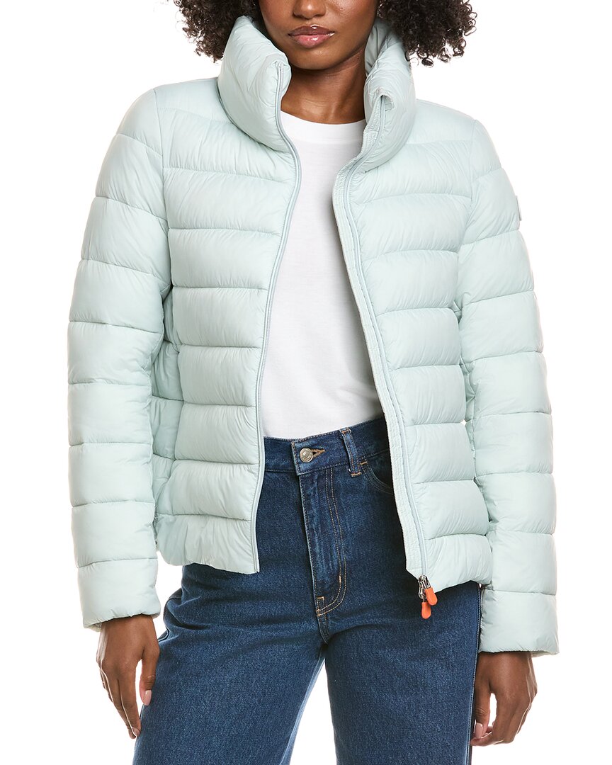 Save The Duck Eleonora Short Basic Funnel Neck Jacket – Bluefly