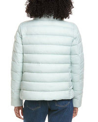 Save The Duck Eleonora Short Basic Funnel Neck Jacket