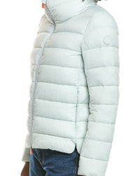 Save The Duck Eleonora Short Basic Funnel Neck Jacket