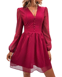 Vera Dolini Dress Red