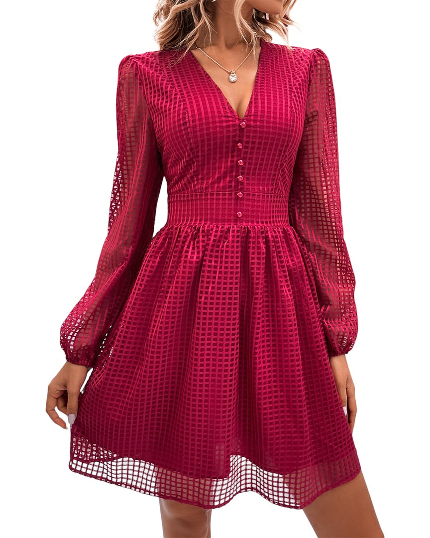 Vera Dolini Dress Red