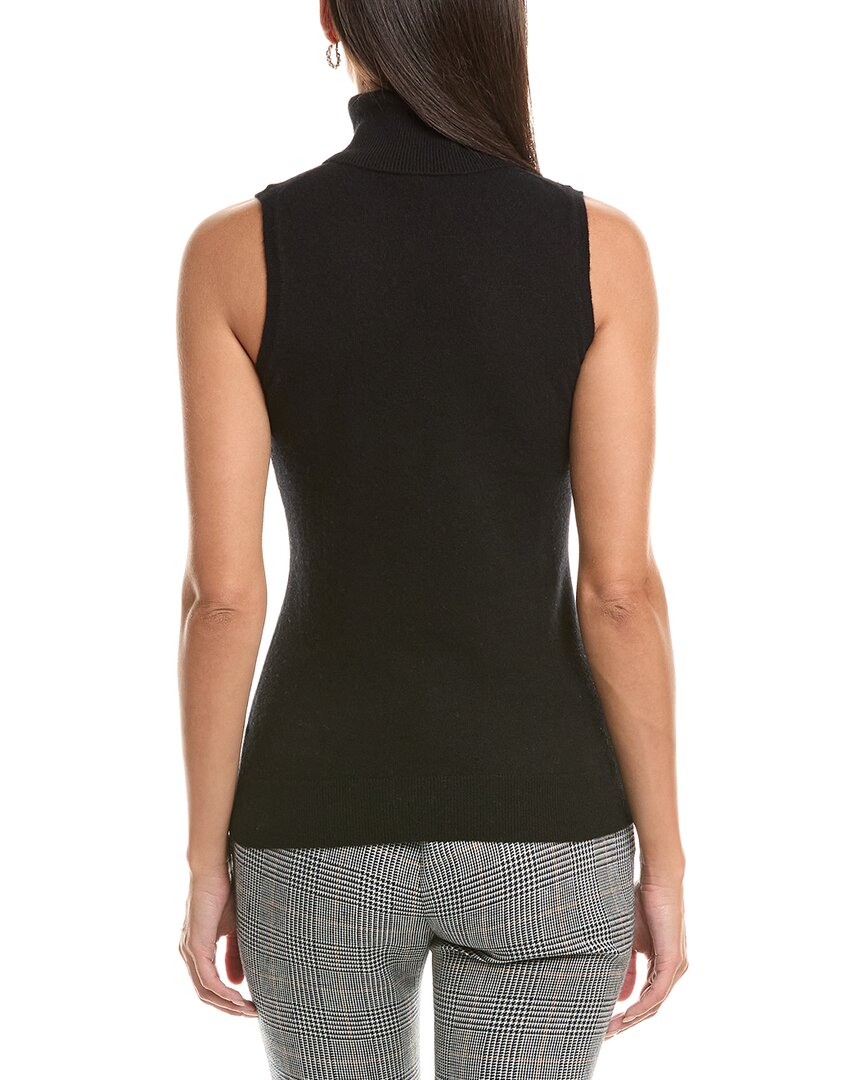 Incashmere Turtleneck Cashmere Tank Sweater