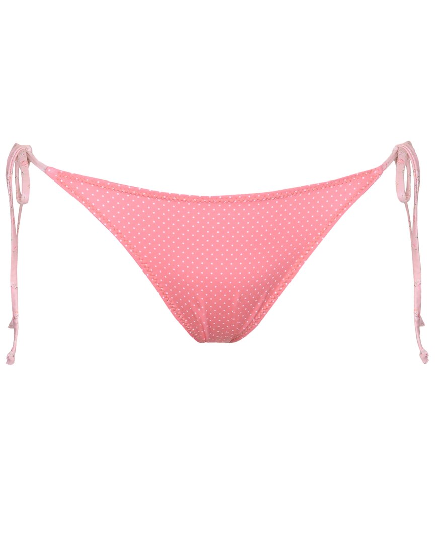 Loveshackfancy Harbor Bikini Bottom Pink Regular 8 (M)