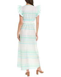 Sail To Sable Cap Sleeve Maxi Dress