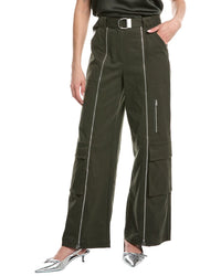 Simkhai Fabiana Belted Pant Green