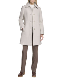 Andrew Marc Andrew Marc Emmeline Wool-Blend Slim Coat