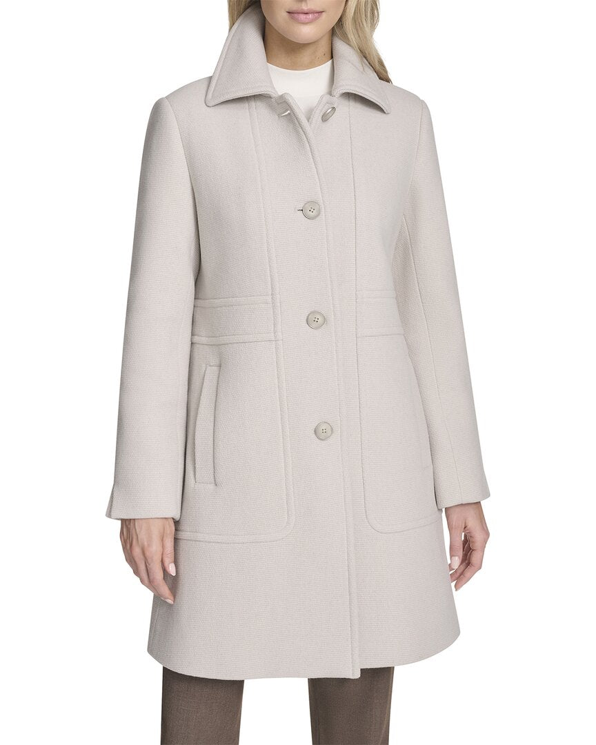 Andrew Marc Andrew Marc Emmeline Wool-Blend Slim Coat