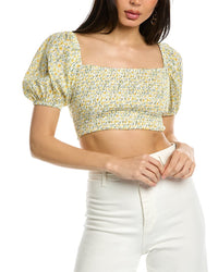 Celina Moon Angela Top Yellow