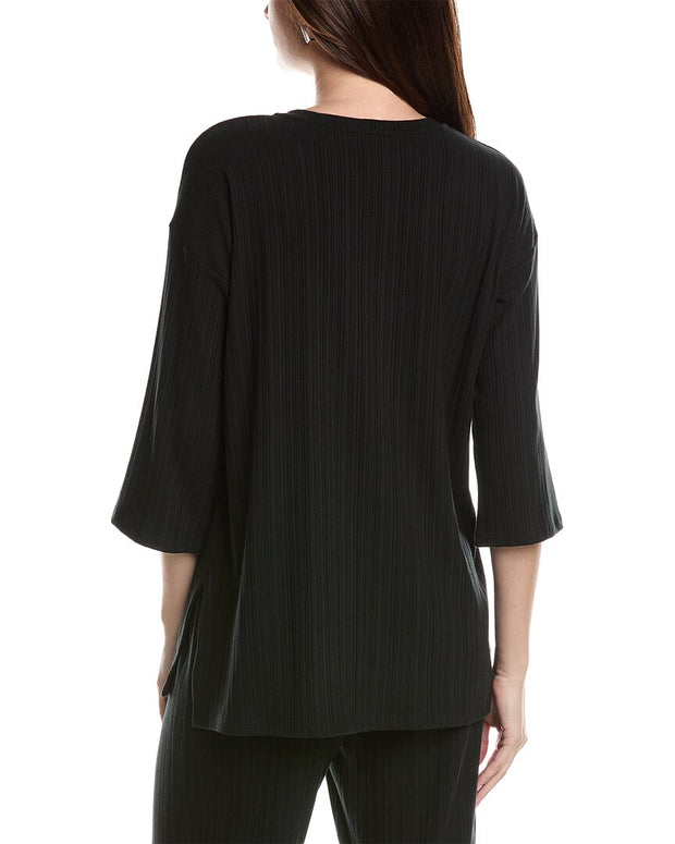 Eileen Fisher Variegated Rib Top