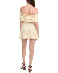 Weworewhat Off-Shoulder Mini Dress