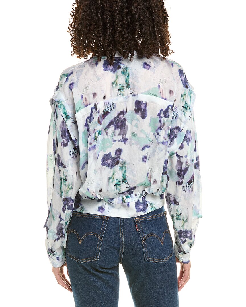Iro Pleated Silk-Blend Top