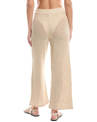 Onia Crochet Knit Wide Leg Pant