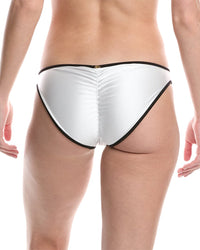 Pq Swim Ruched Piped Full Bottom