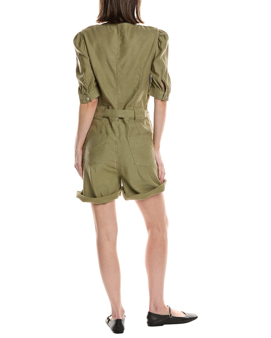 Hudson Jeans Puff Sleeve Romper