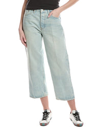 Re/Done Ranchwater Loose Crop Jean Blue