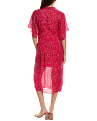 Equipment Samia Silk Midi Dress