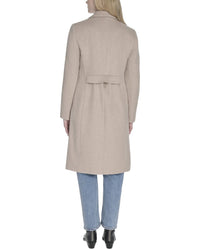 Cole Haan Slick Wool-Blend Coat