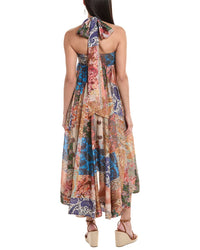 Zimmermann Devi Halter Silk Maxi Dress