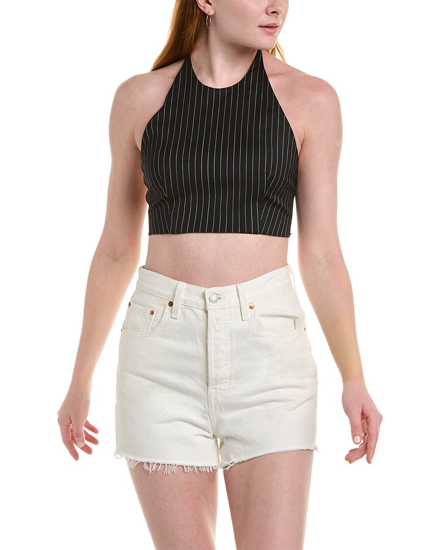 Sportmax Judy Wool-Blend Top Black