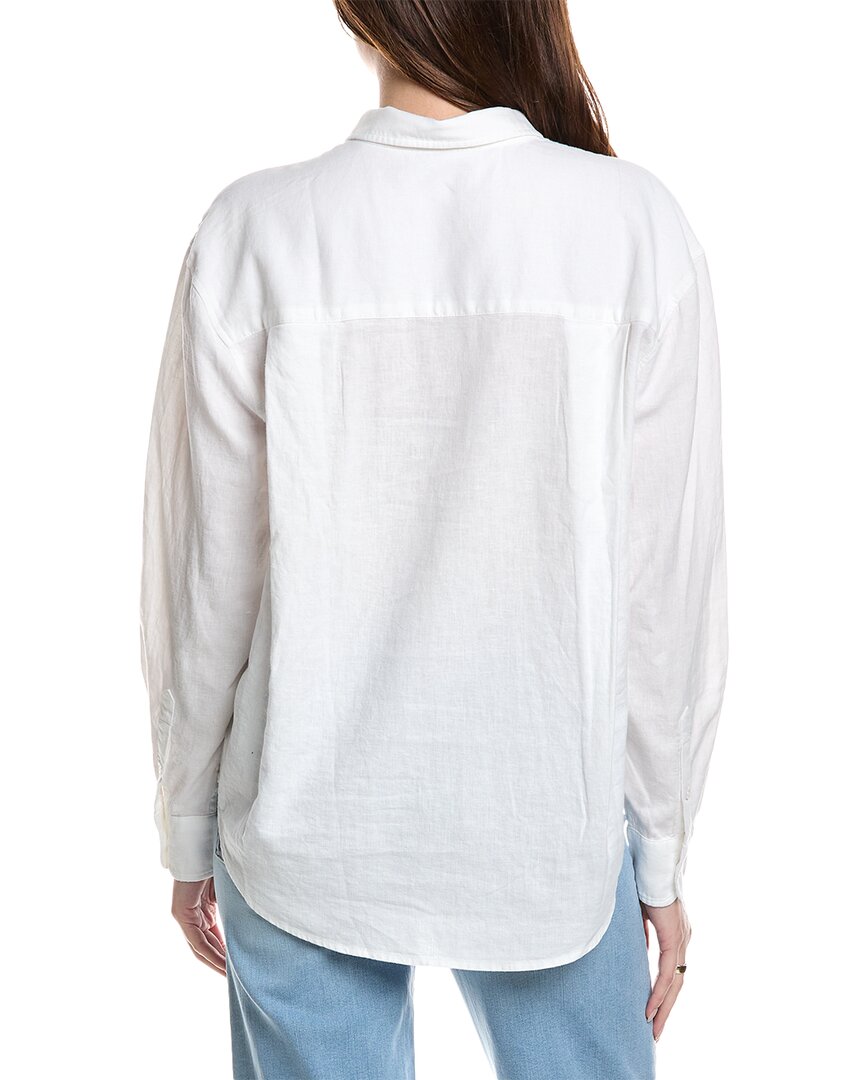 7 For All Mankind Easy Linen-Blend Shirt