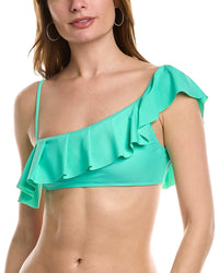 Ramy Brook Luna Bikini Top Green