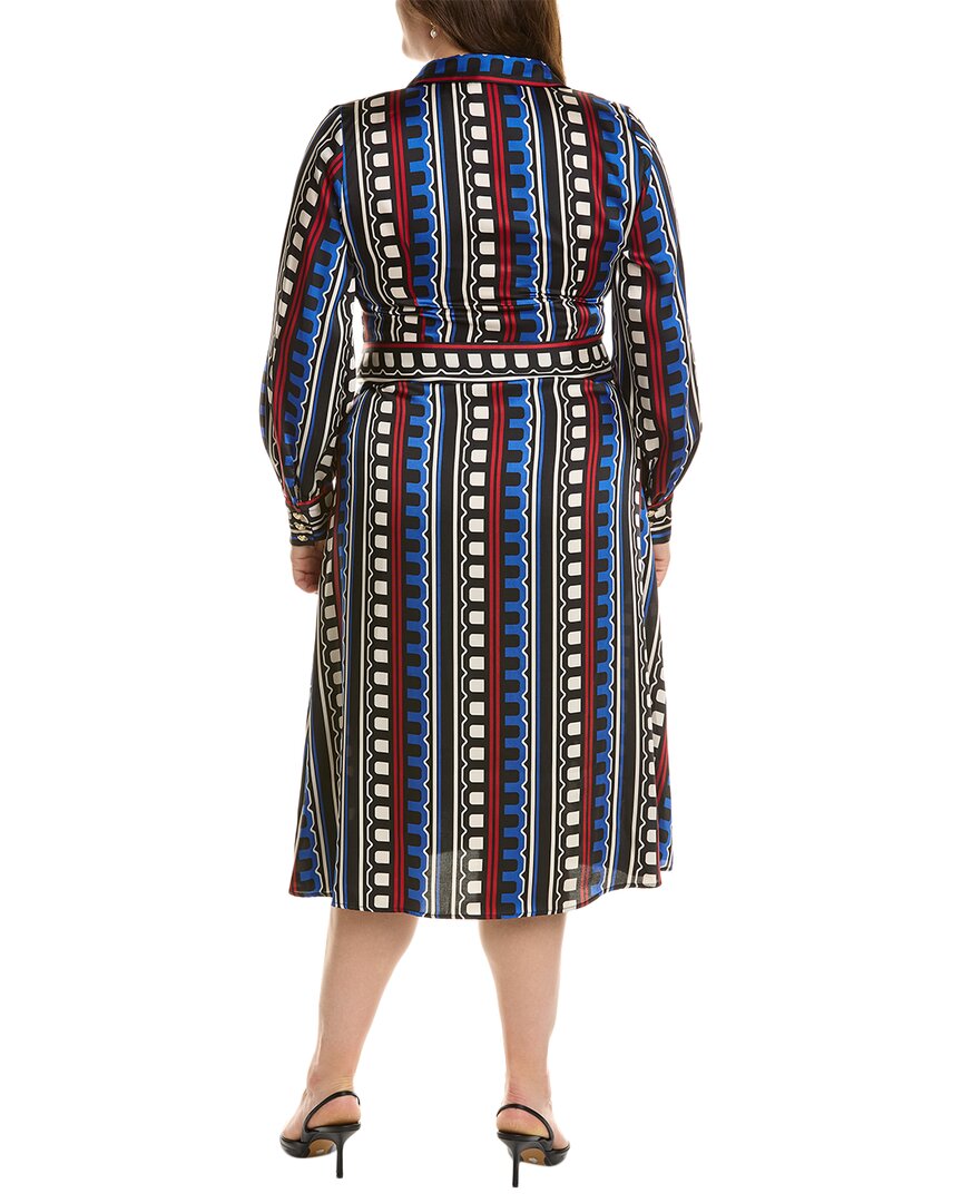 Marella Plus Tie Waist Shirtdress