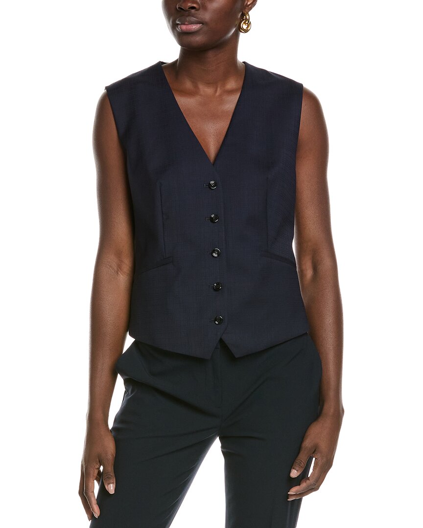 Boss Hugo Boss Janero Wool Vest Blue 0
