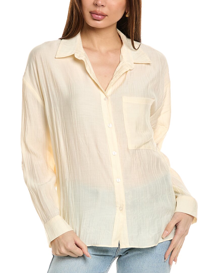 Sage The Label Clementine Crush Cutout Shirt White