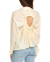 Sage The Label Clementine Crush Cutout Shirt