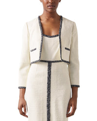 Lk Bennett Tara Jacket White