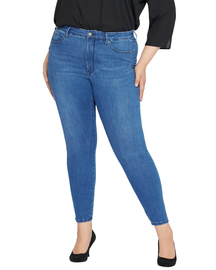 Nydj Plus Seamless High-Rise Ami Skinny Jean Blue